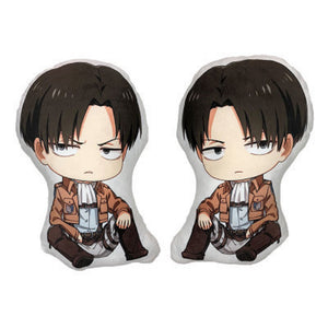 Shingeki no Kyojin Levi Ackerman Coussin en Peluche