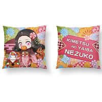 Kimetsu no Yaiba Coussin Carré en Peluche