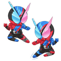 50CM Kamen Rider Series Build/Decade/Ex-Aid/Zi-O Coussin en Peluche