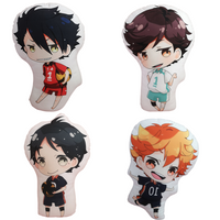 42CM Haikyu!! Tetsurou Kuroo/Toru Oikawa/Koshi Sugawara/Shoyo Hinata Debout Coussin en Peluche
