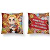 Kimetsu no Yaiba Coussin Carré en Peluche