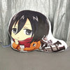 40CM Attaque des Titans Allongé Coussin en Peluche