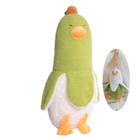 50CM Canard Banane Coussin+Pendentif en Peluche