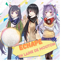 Anime Echarpe en laine de mouton