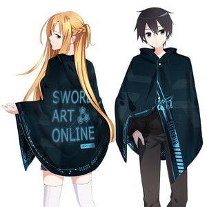 Sword Art Online Plaid à Capuche